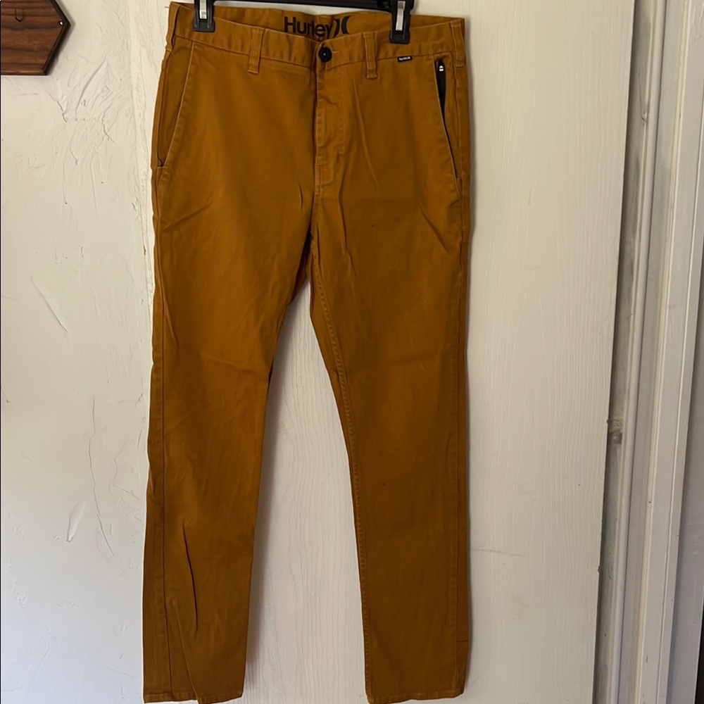 Hurley Men's Tan Pants